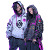 Urban Cyberpunk Couple