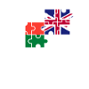 Madagascar Royaume-Uni Drapeau Malgache britannique