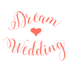 Dream Wedding Lettering Wedding Party
