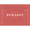 ROTE KARTE Fußball Statement