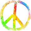 peace sign rainbow 02