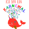 Carnival,Whale,Confetti,Carnival,Whale,Red