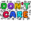 I don't care about the statement