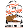 Otter Geschenk Fischotter Seeotter