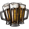 Bier Drinking Team Party
