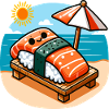 Sushi Summer Funny