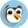 Funny Penguin Face
