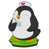 Penguin Nurse Syringe