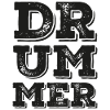 Schlagzeuger Batteur