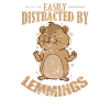 Easily Distracted by Lemmings Rodent