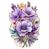 Blaue Wildblume