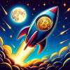 Bitcoin Moon rocket 1