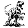 Dino Dinosaur T-Rex: Attach it!