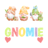 Garden Gnomes Gardening
