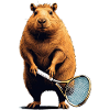 Capybara Tennis