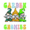 Garden Gnomes Gardening