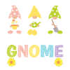 Garden Gnomes Gardening