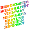 DEMOKRATIE SOLIDARITÄT VIELFALT