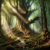 Elves in the forest