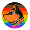 Puppy Hood Logo orange