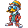 Lonely Pimp Duck