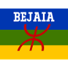 Berber-Flagge Stadt Bejaia