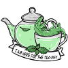 Funny Tea Dino