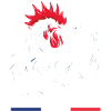 Coq français gros biceps