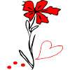 Blossom with heart