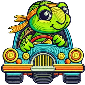 T-shirt Speedy Turtle Roadster