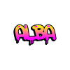 Graffiti name Alba