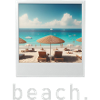 Beach Vibe Retro Photo