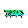 Graffiti First Name Isaac