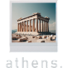 Acropolis Athens Retro Photo