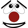 Clown-gesicht