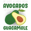 Avocat Guacamole Vegan Cadeau