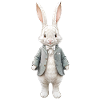 Cute Bunny White 1