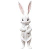Cute bunny white 5