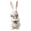 Cute Bunny White 3