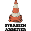 Strassenarbeiter Pylon streetworker