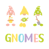 Garden Gnomes Gardening