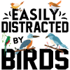 Facilement distrait par les oiseaux