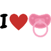 I love pacifiers