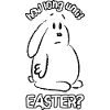 how long until easter?