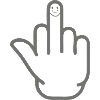 Mittelfinger