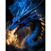 dark blue dragon