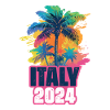 Italy 2024 Holiday Palm Blob