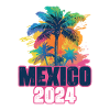 Mexico 2024 Holiday Palm Blob