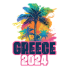 Greece 2024 Holiday Palm Blob