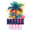 Malle 2024 Vacances Palm Blob